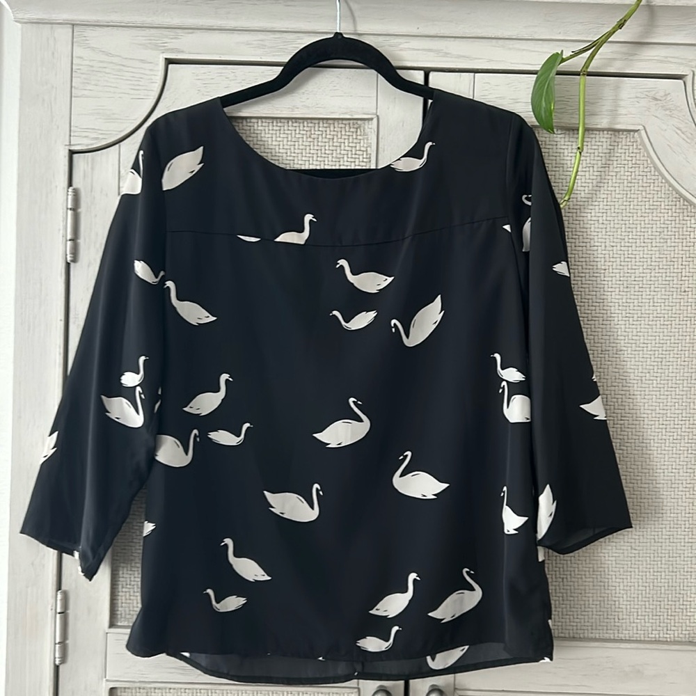 White Swan Blouse